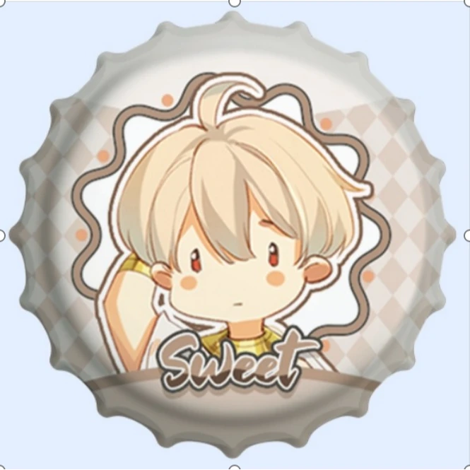 【直播专享】2024KKW-场贩限定一瓶盖吧唧弹簧摇摇乐自选--国王