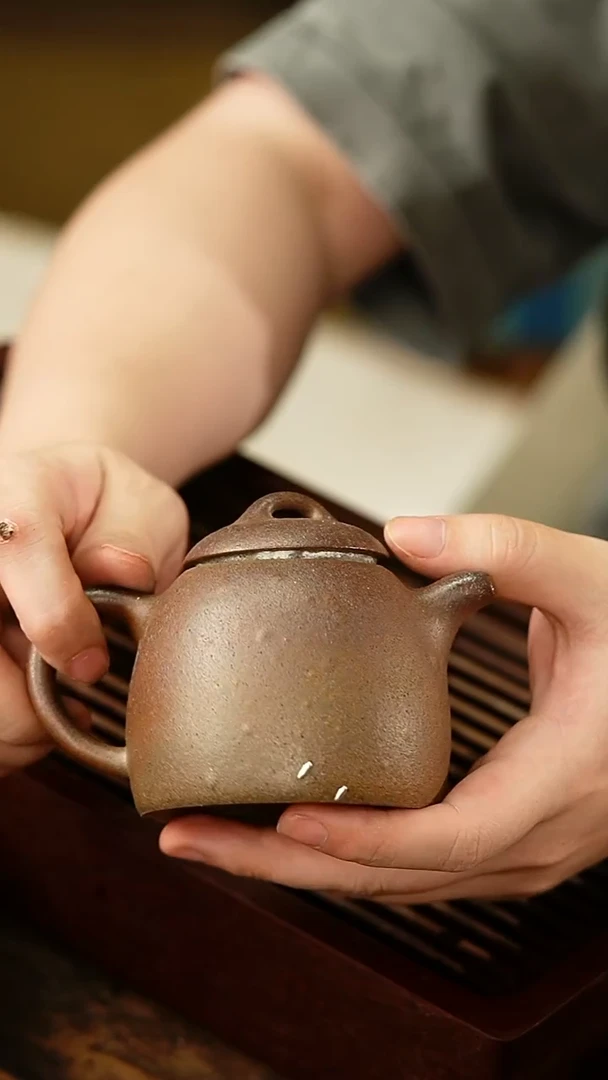 茶杯紫砂77号紫砂柴烧