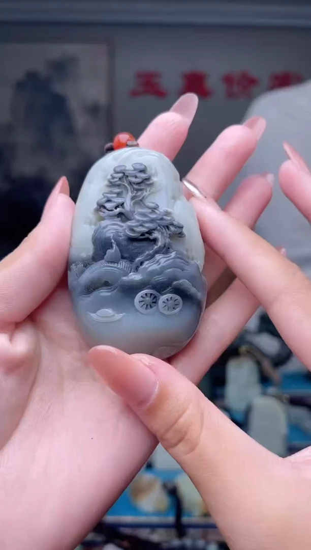 未镶嵌和田玉挂件1