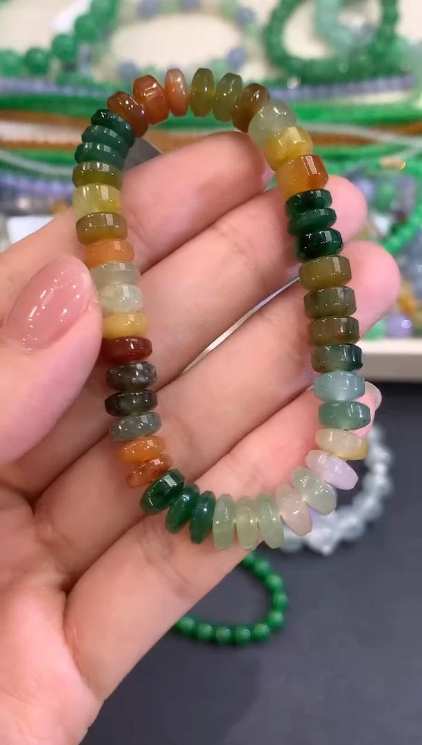 未镶嵌手串翡翠w115
