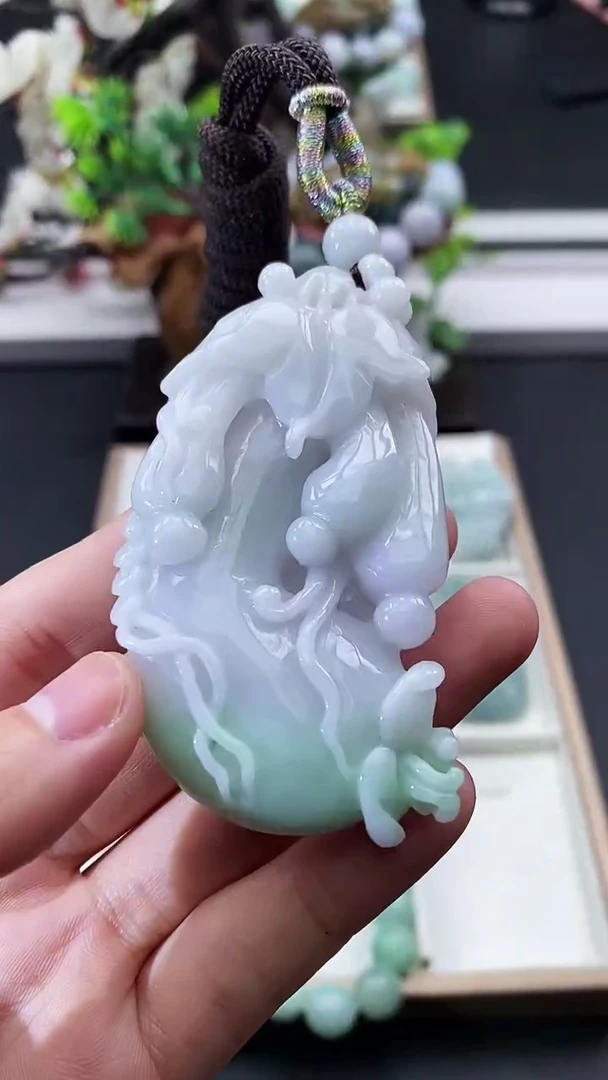 颈饰未镶嵌翡翠天然缅甸A货翡翠
