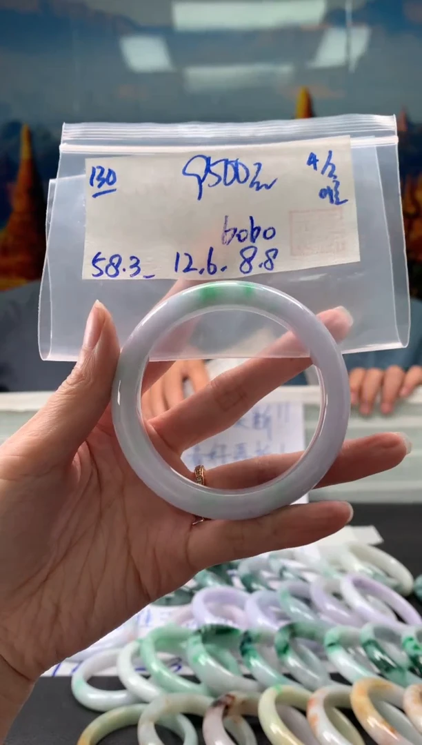 【闪购商品】翡翠手镯未镶嵌翡翠手镯 下单联系小耳机#130