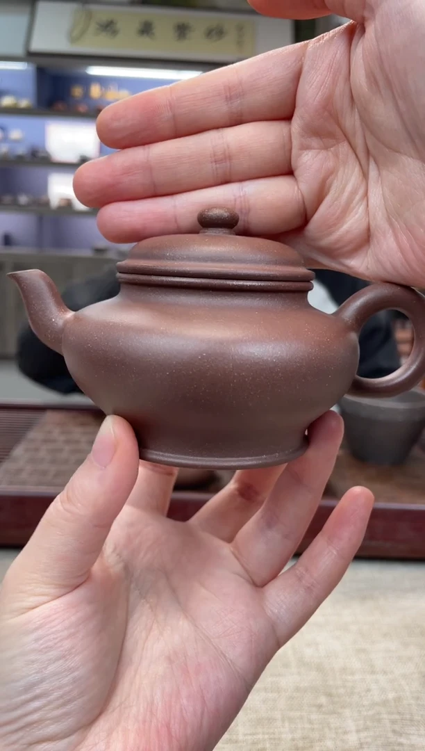 【闪购商品】紫砂茶壶老紫泥宫灯