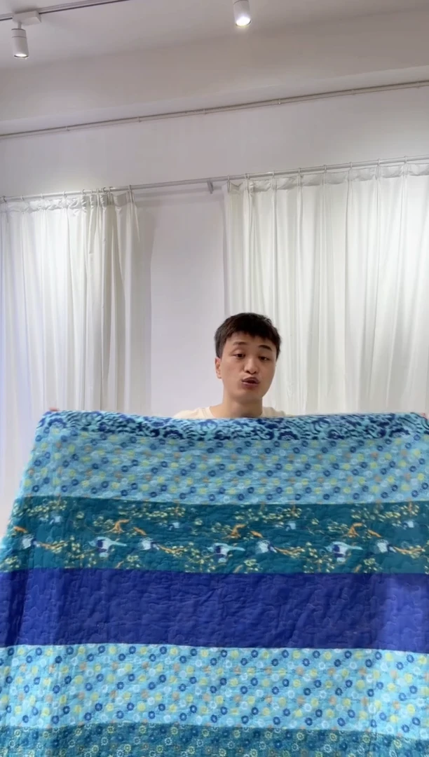 棉200*230纯棉床盖90号微瑕