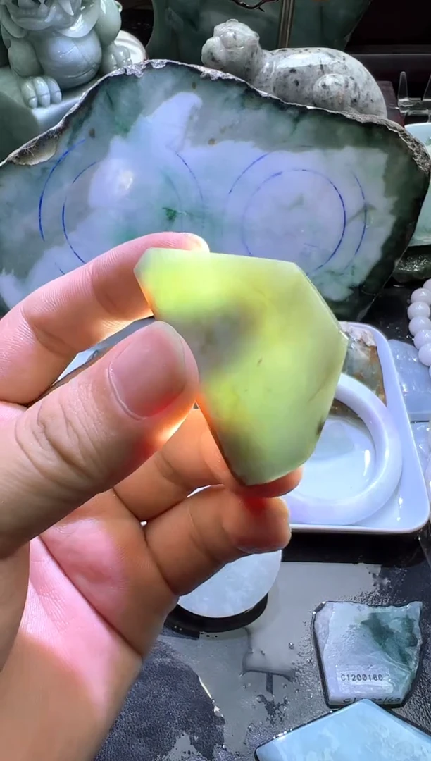 未镶嵌挂件翡翠天然缅甸翡翠A货