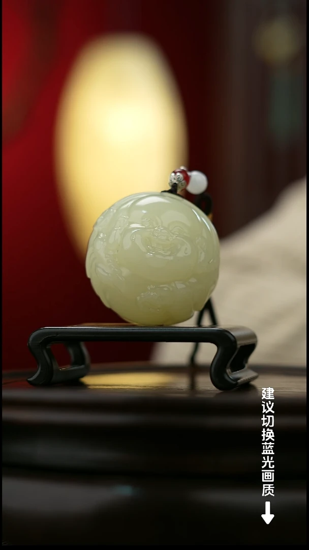 玉【弥勒】天然玉石手把件