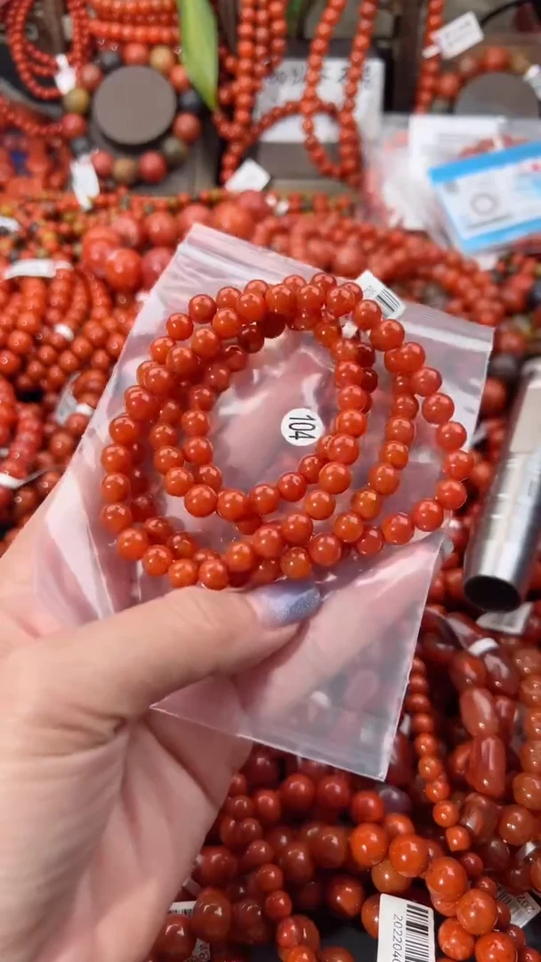 【闪购商品】南红玛瑙手串未镶嵌7