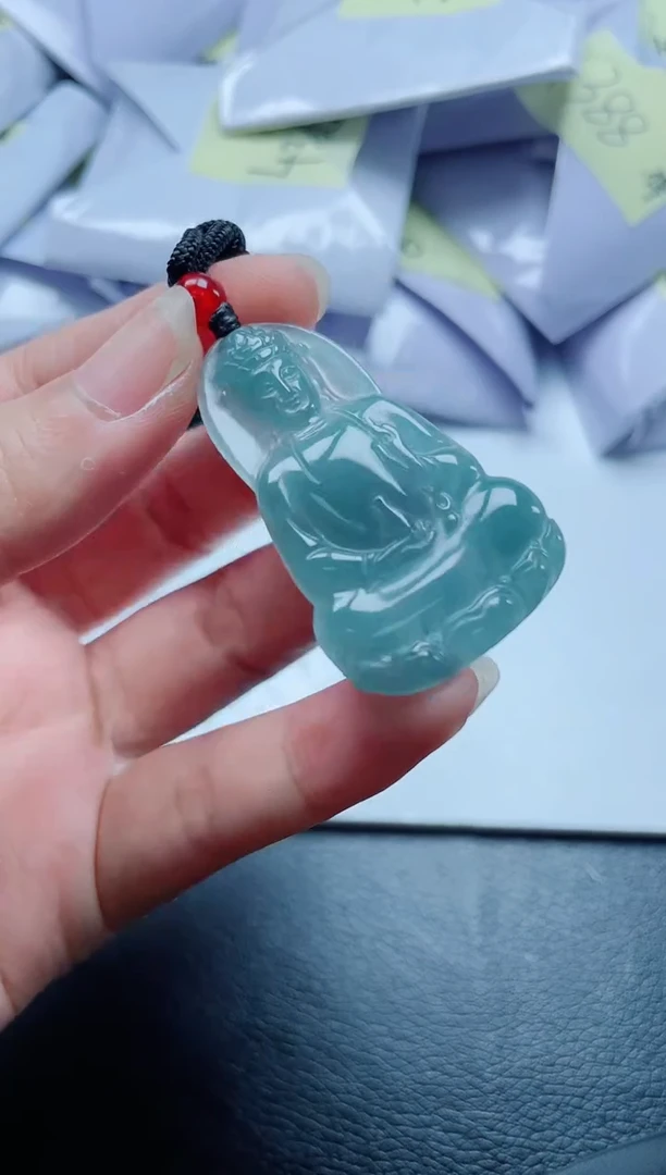 翡翠未镶嵌颈饰  多样性发货一件发货-观音