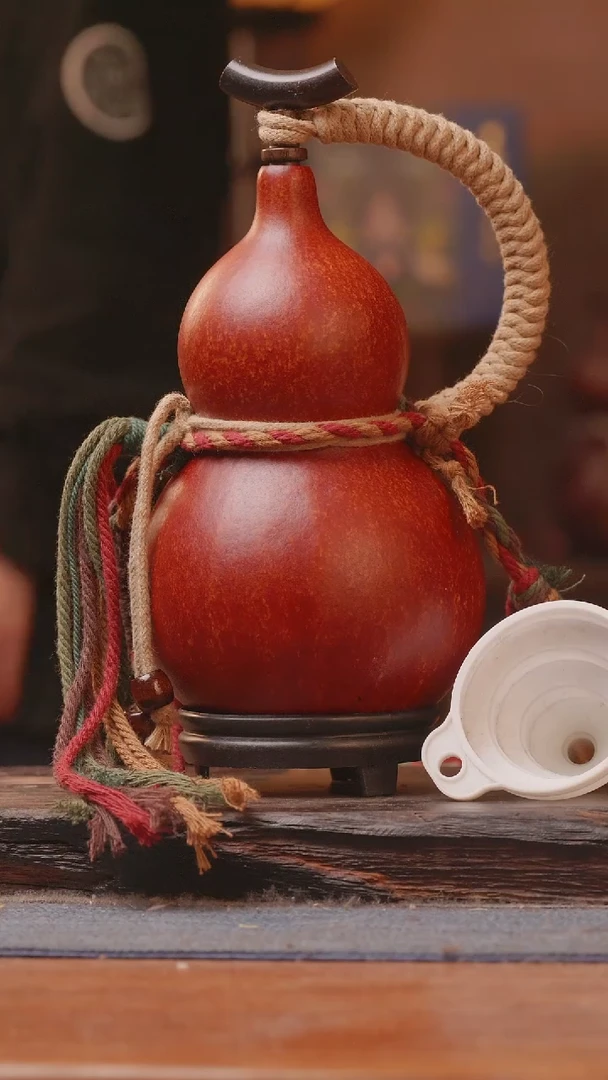 【闪购商品】312号精品大漆葫芦防腐防渗装水茶酒