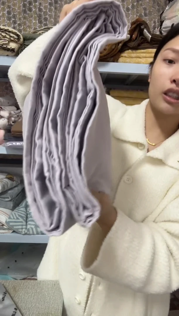 棉棉浅紫床单  35