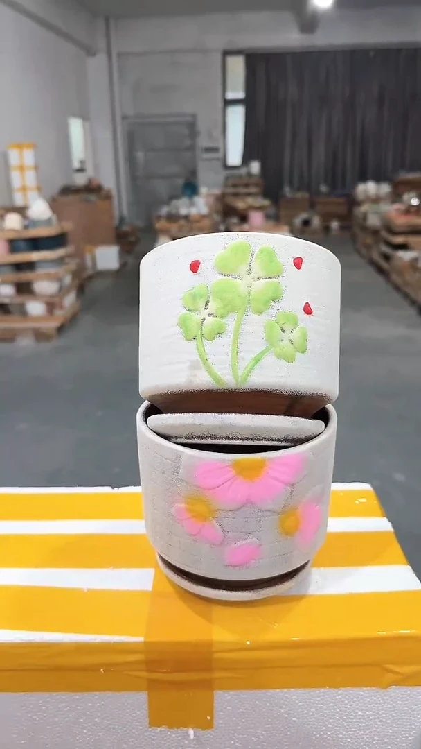 高温陶瓷花盆+Q2