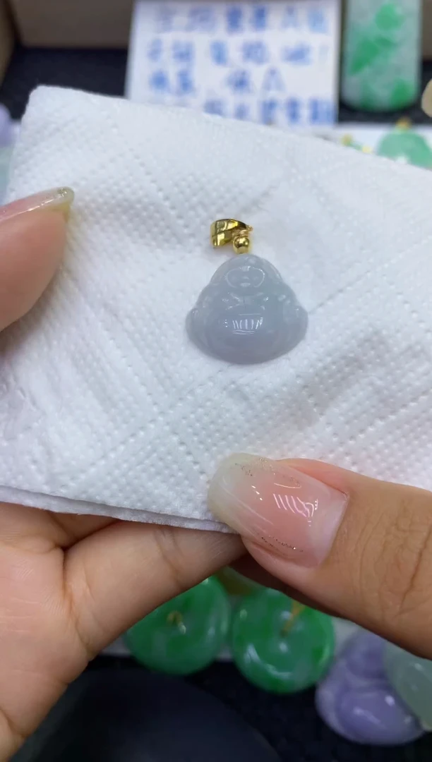 颈饰未镶嵌翡翠天然缅甸A货翡翠