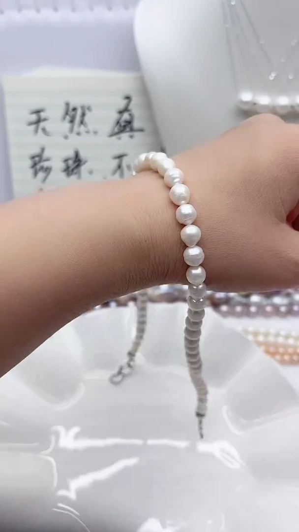 颈饰合金淡水珍珠1