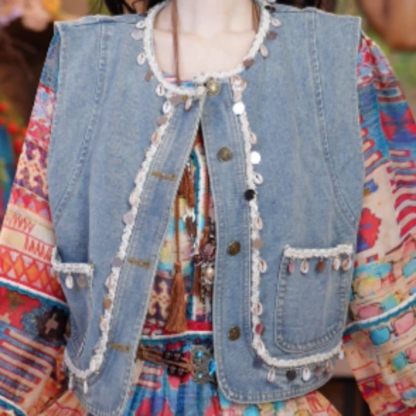 2025新款短外套显瘦百搭镂空夏季设计师款时尚251G100