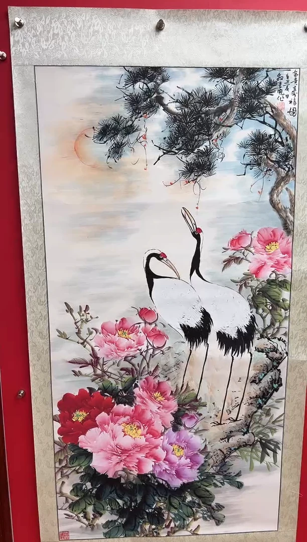 国画娄渊波国画作品-16