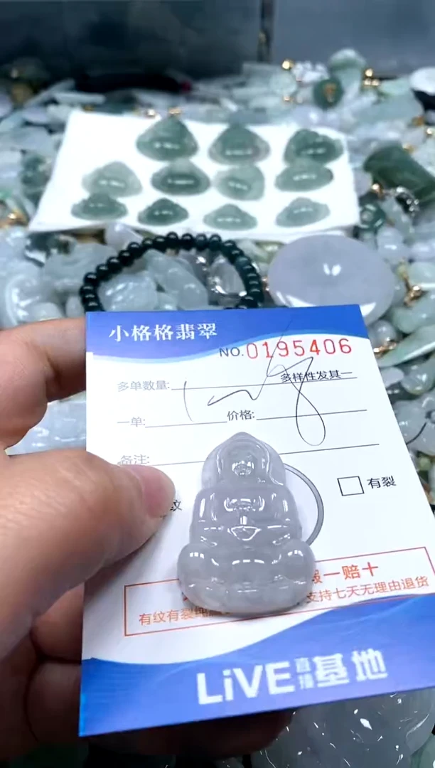 【闪购商品】翡翠颈饰未镶嵌闪购商品0195406