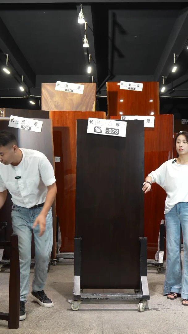 木023刚果黑檀153*62*7.7