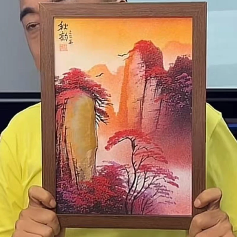 中式书法山水画美学装饰画 H9