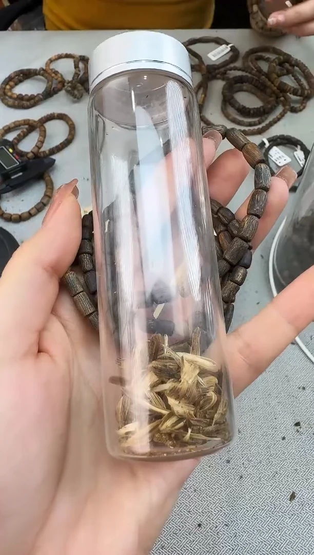 沉香碎屑沉香04紫棋沉水桶静静沉香甄选多样性发一