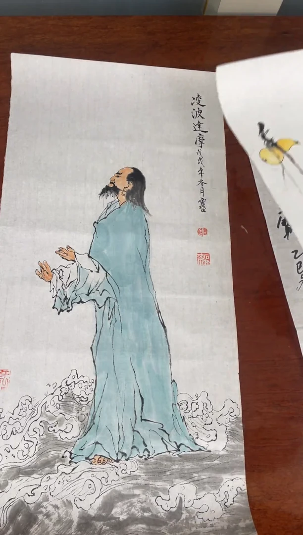 国画国画山水花鸟作品