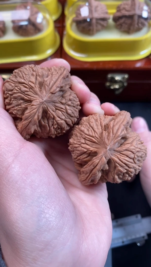 把件文玩核桃醉**风南疆石47尺N568