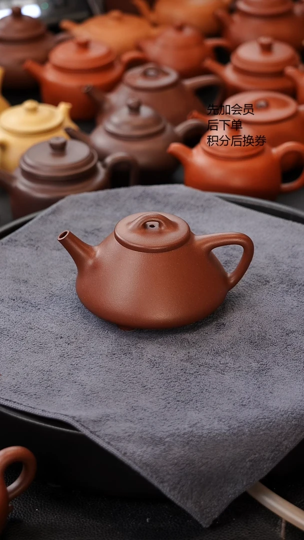 茶壶紫砂微瑕 子冶 180C 原矿老紫泥 紫砂壶