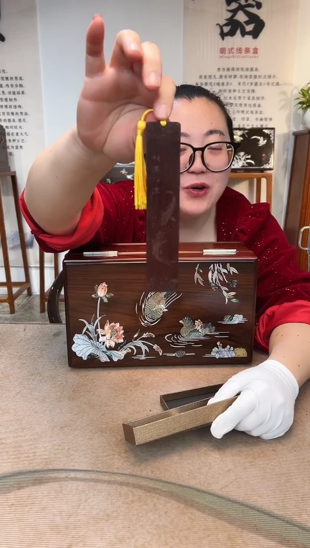 紫檀木类成套家具举****！小叶紫檀 书签