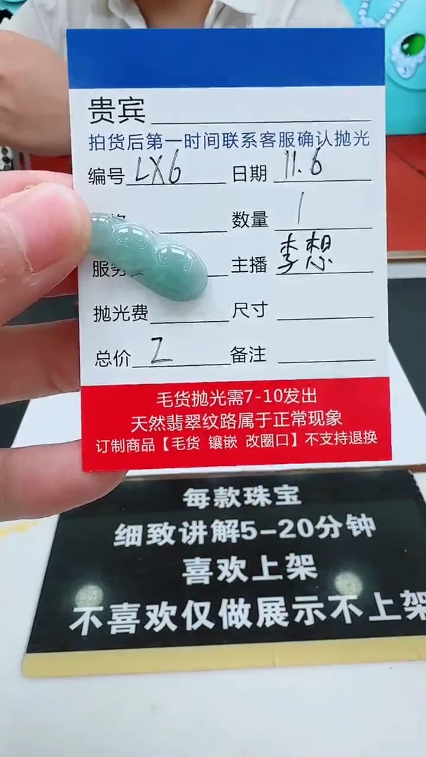 颈饰未镶嵌翡翠LX6翡翠吊坠-多样性发其一