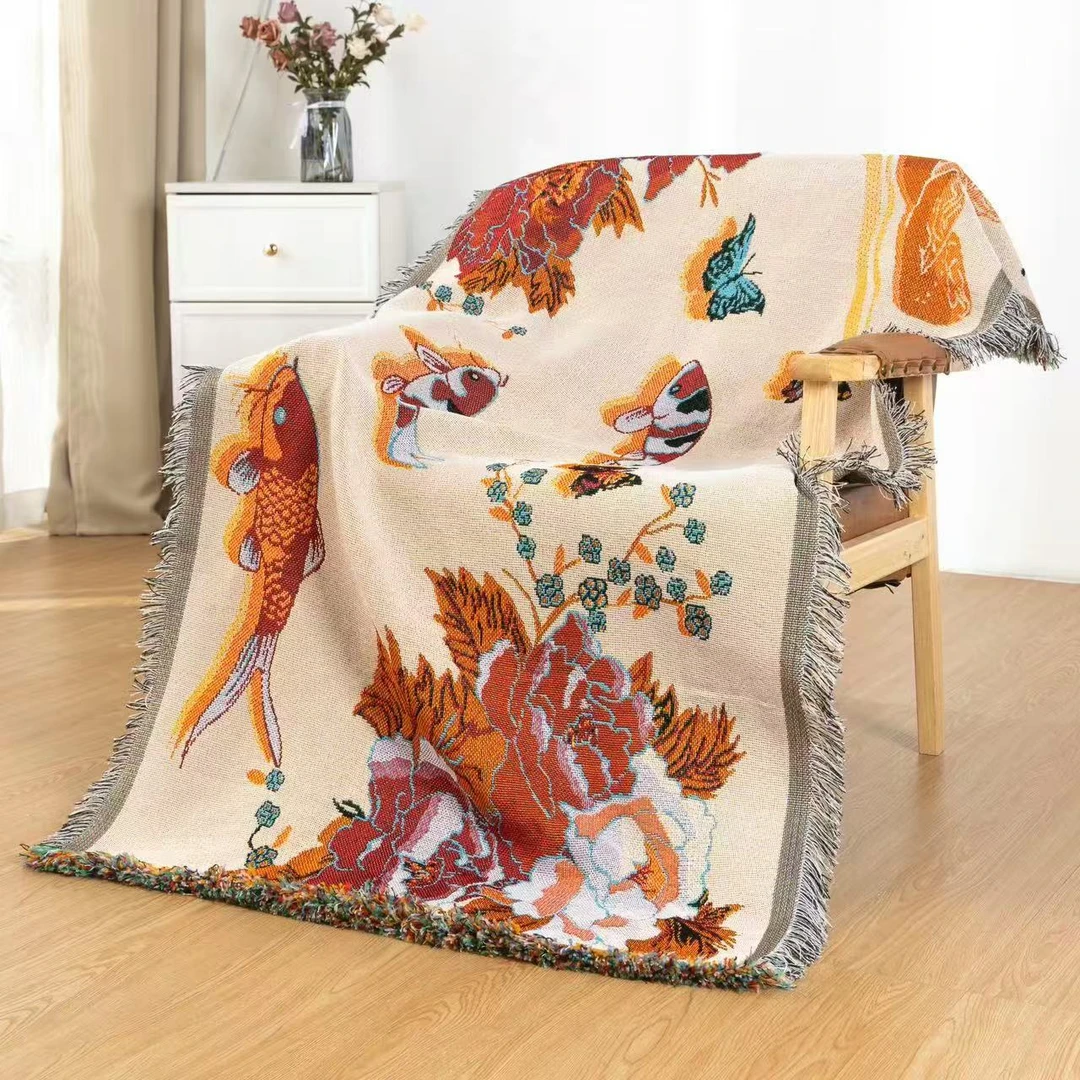 90cmX180cm沙发巾-大鱼海棠