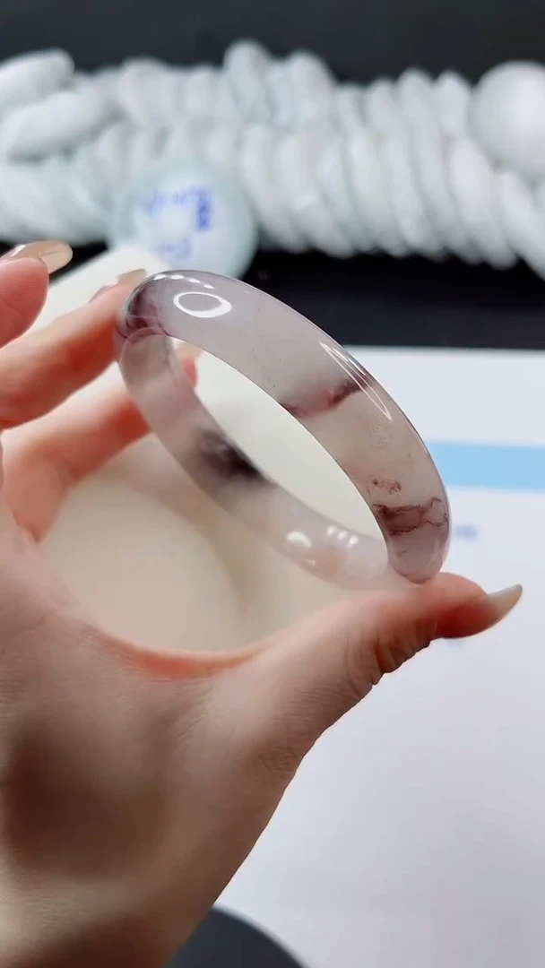 未镶嵌手镯石英质玉多样性发货L290-62