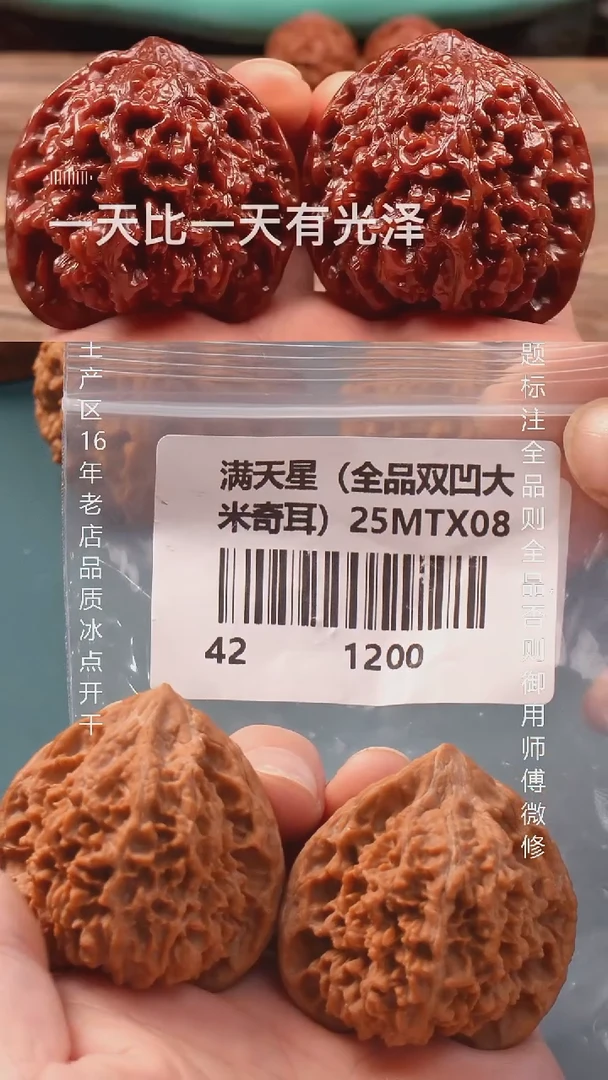 把件文玩核桃42满天星【全品】