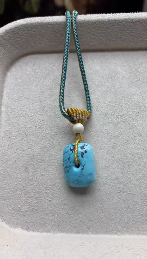 未镶嵌绿松石手机链A41