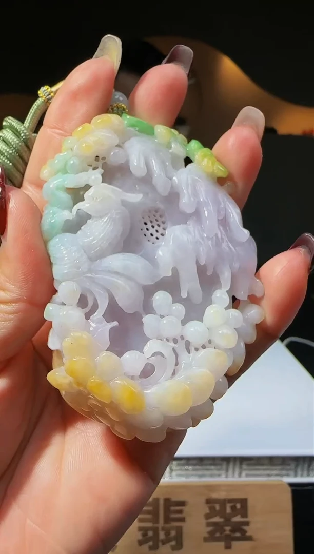 【闪购商品】定制翡翠未镶嵌Q04942翡翠毛货