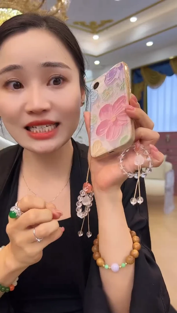 未镶嵌车挂水晶我***1手机挂