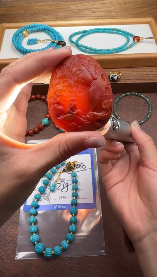 未镶嵌配饰配饰南红玛瑙萍***~配饰配饰