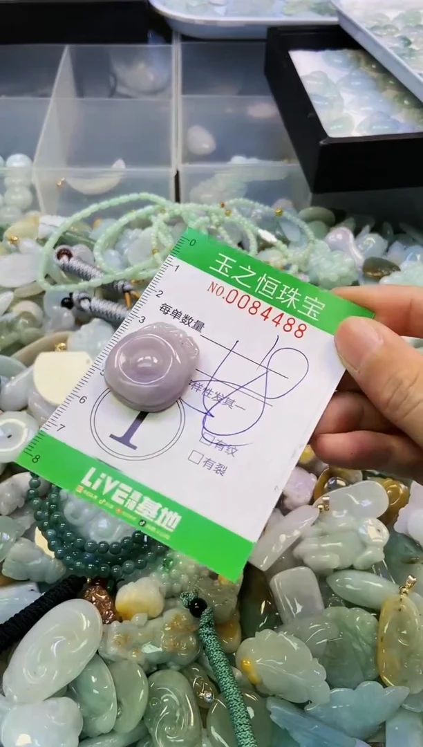 翡翠未镶嵌颈饰闪购0084488