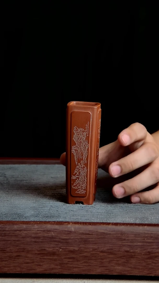 紫砂花盆微瑕2.5*10内径尺寸