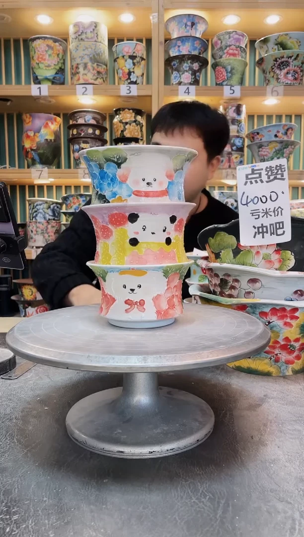 陶默认微瑕一物一拍1218-085-3个