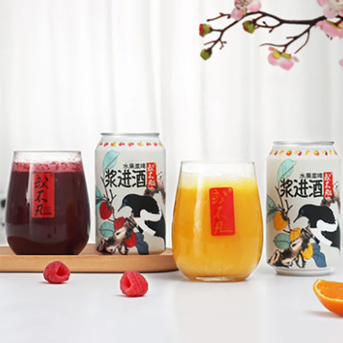 或不凡浆进酒树莓杨梅草莓芒果水果泥酸艾尔啤酒