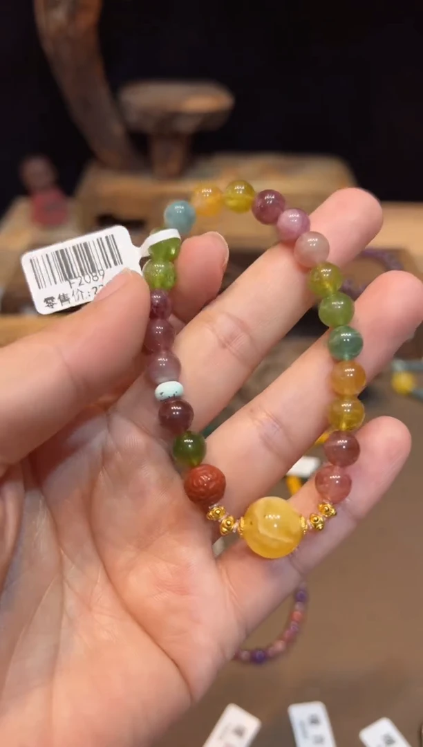 【闪购商品】碧玺手链未镶嵌手饰@@F2089