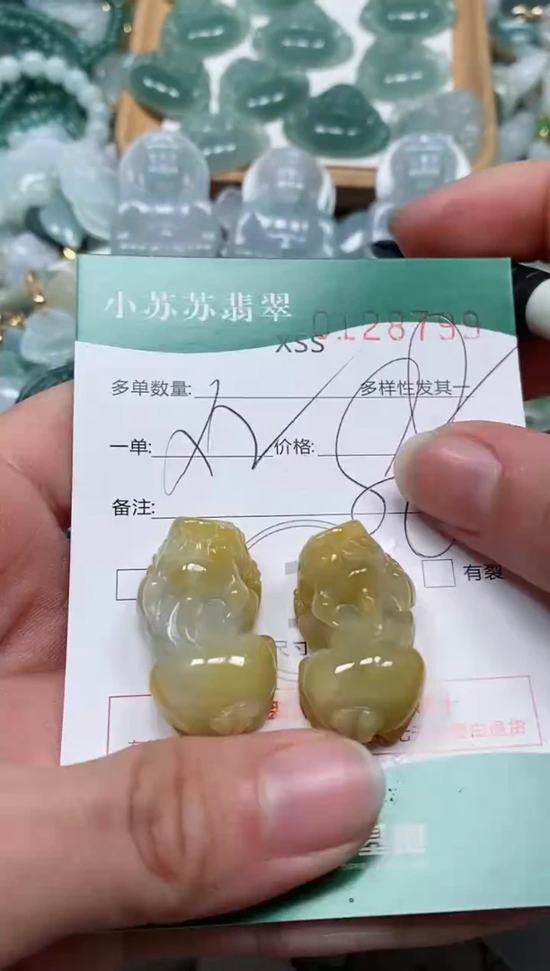 【闪购商品】翡翠颈饰未镶嵌闪购商品0128799