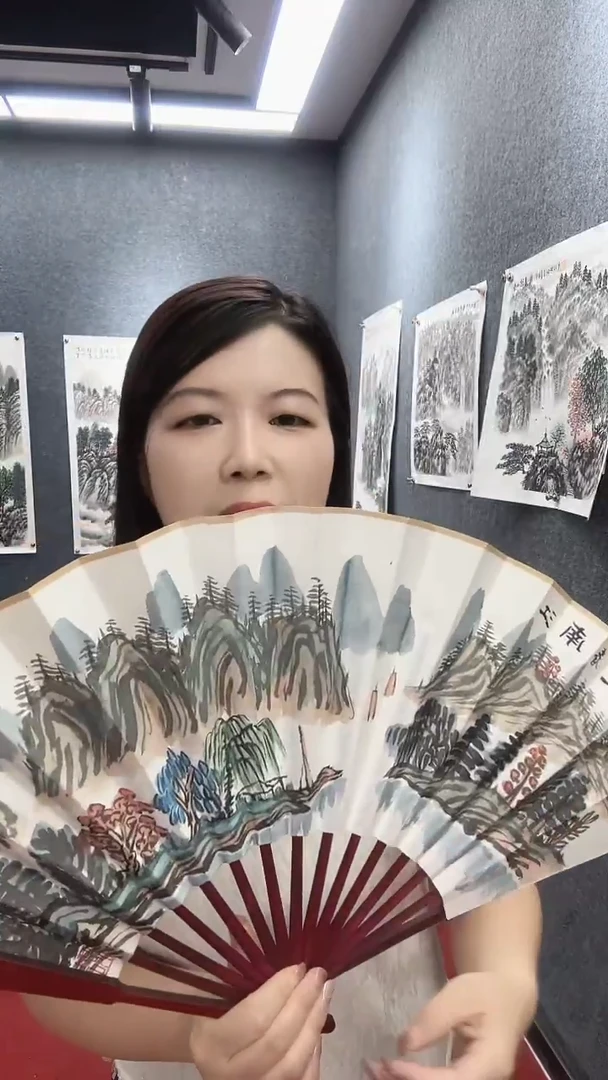 国画王鸿雁/国画/扇面