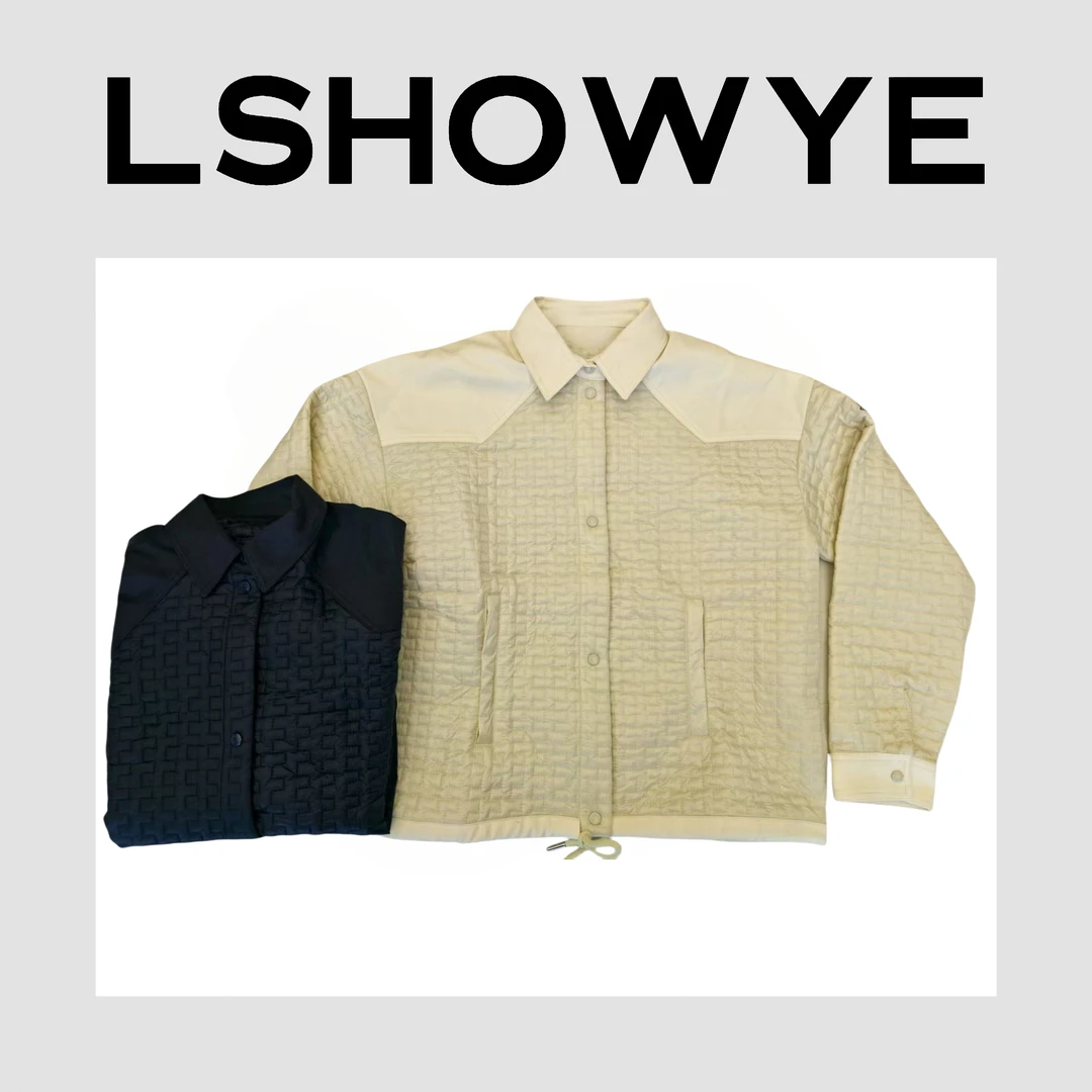 LSHOWYE｜翻领薄棉外套 bz0239