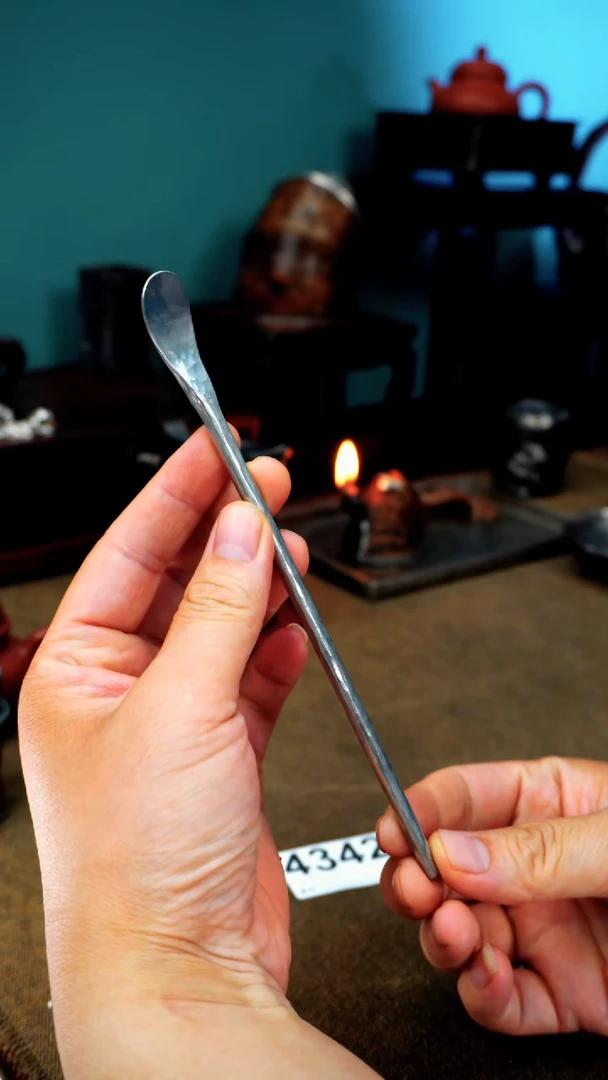 4342福利纯锡茶拨18.2
