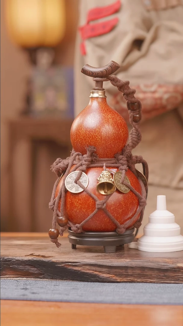 1756号链接精品大漆葫芦现货现发[一物一拍]