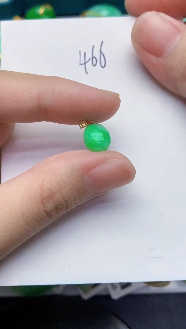 【闪购商品】翡翠颈饰18K金镶嵌000000000