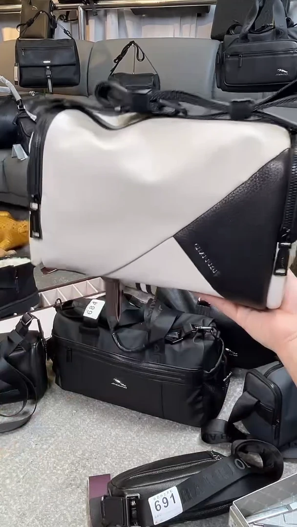 牛皮（革）韩爵绅士包包皮具696