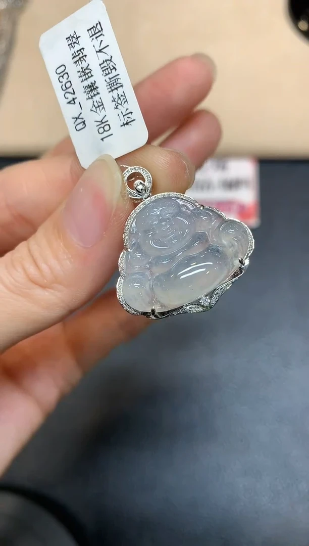 【闪购商品】翡翠颈饰18K金镶嵌【无鉴赏期多样性发其一