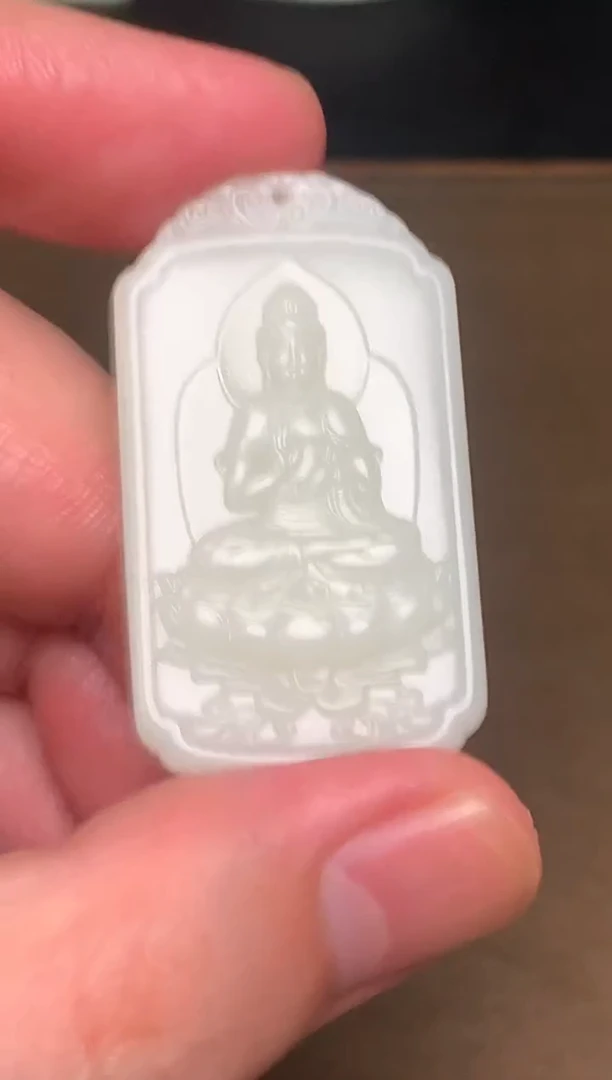 颈饰未镶嵌和田玉18 包容