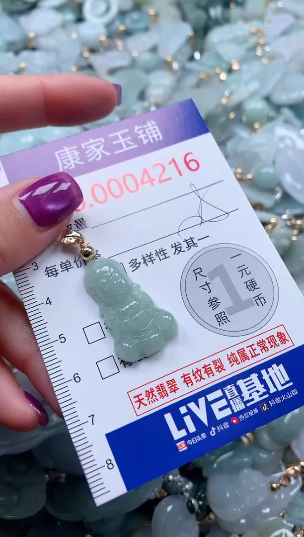 颈饰未镶嵌翡翠4216